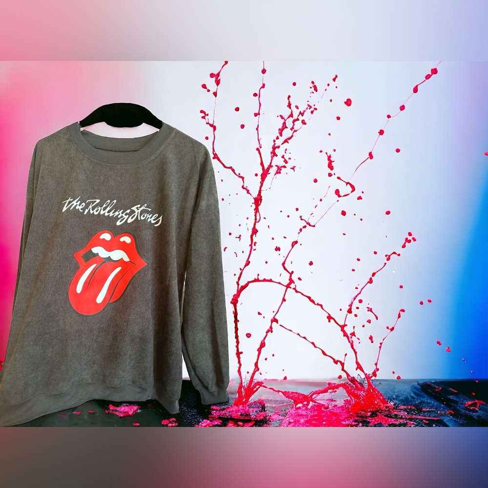 ROLLING STONES WOMENS LONG SLEEVE Size M